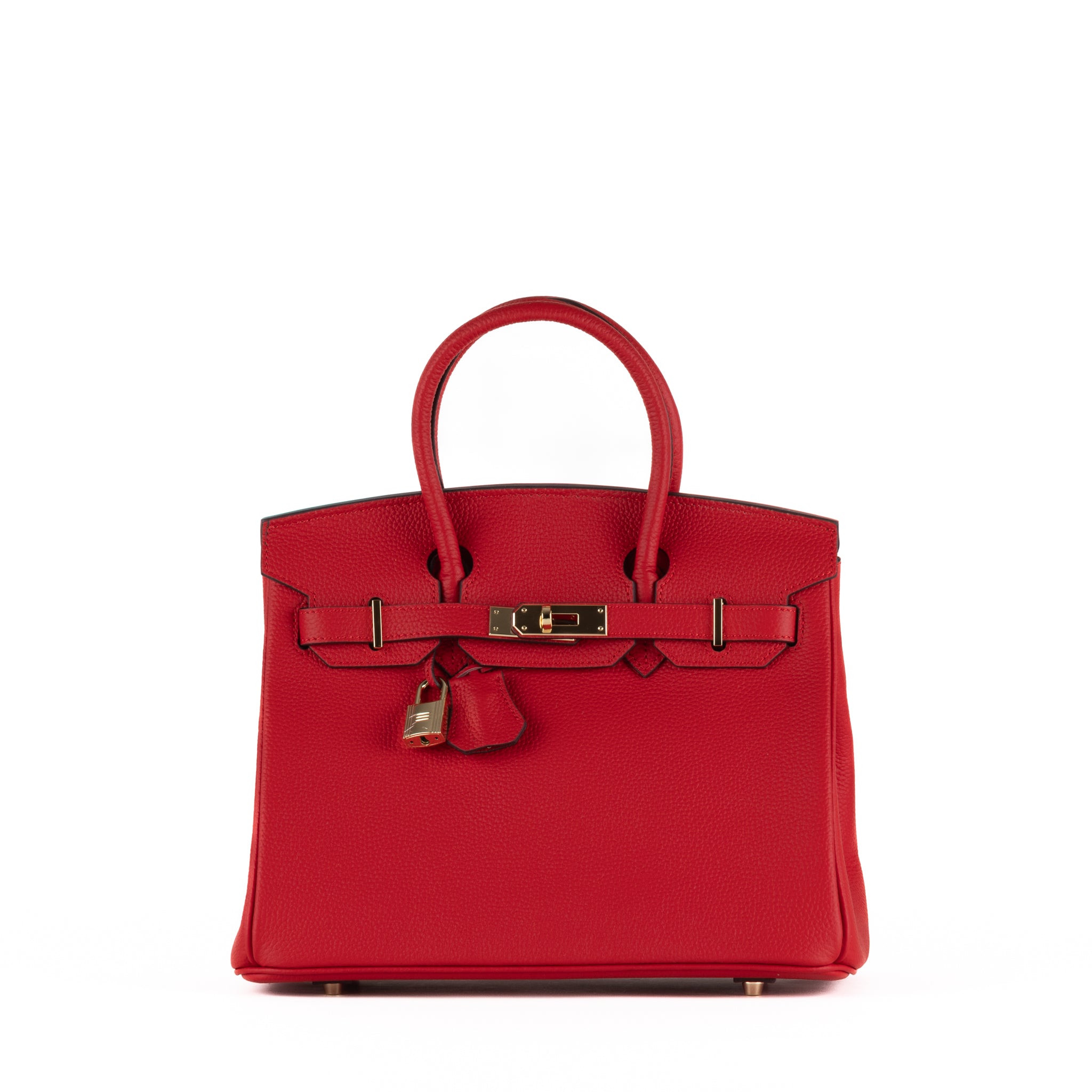 Sac à main Joelle en cuir 30 - rouge