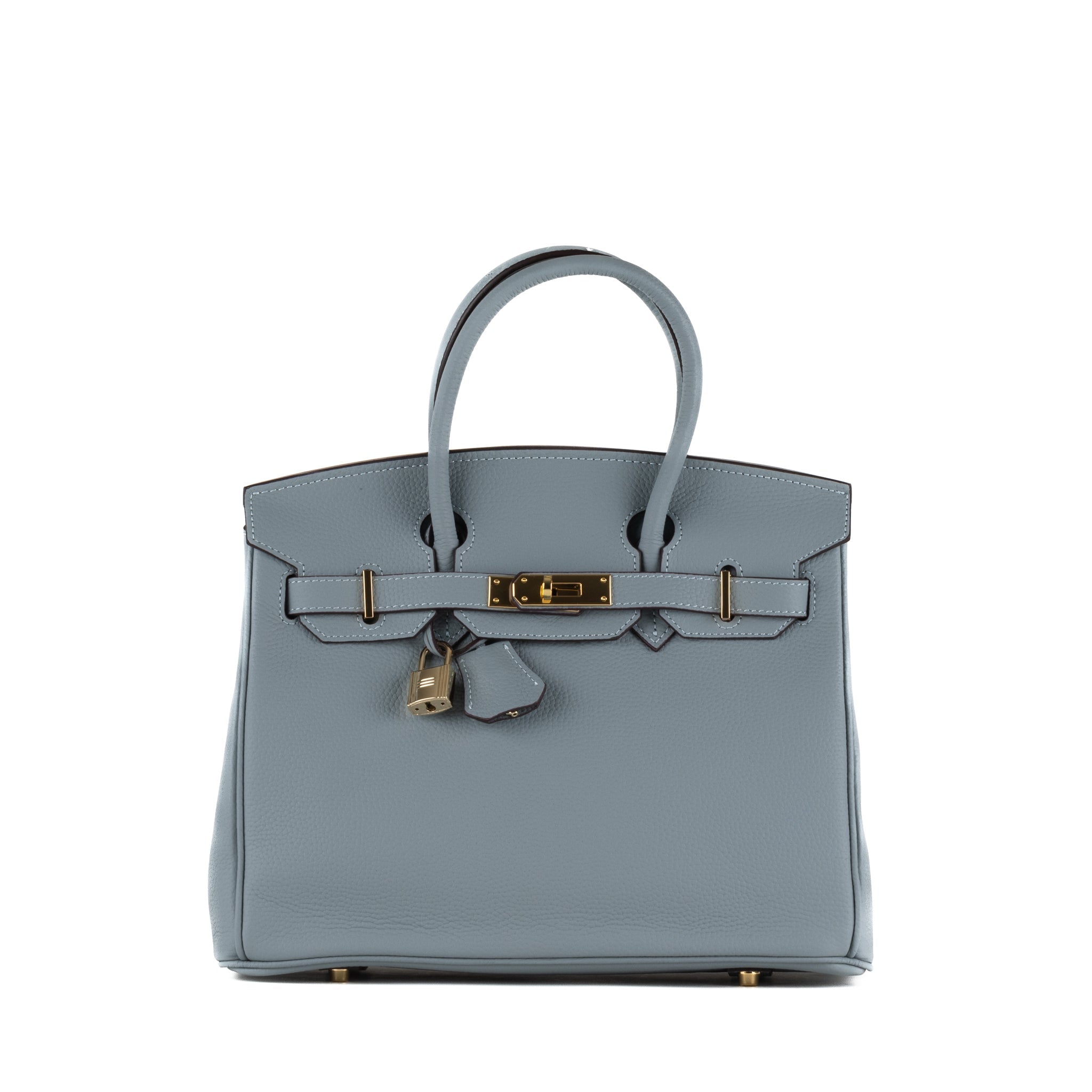 Sac à main Joelle en cuir 30 - bleu