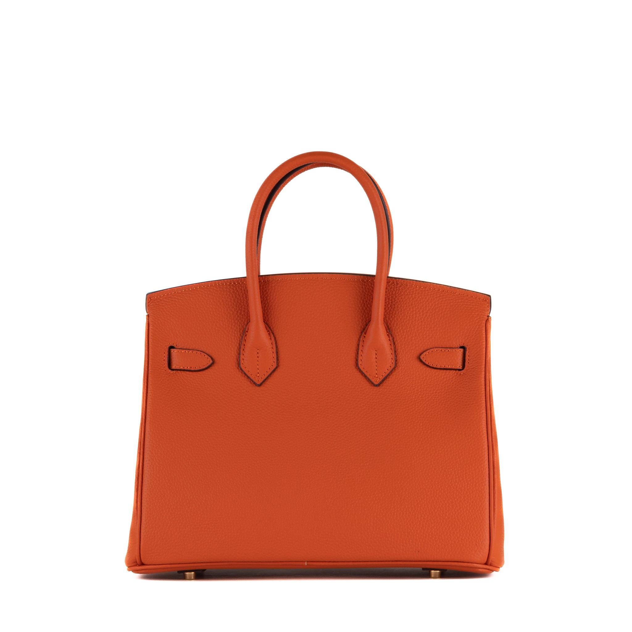 Joelle Leather Handbag 30 - Orange