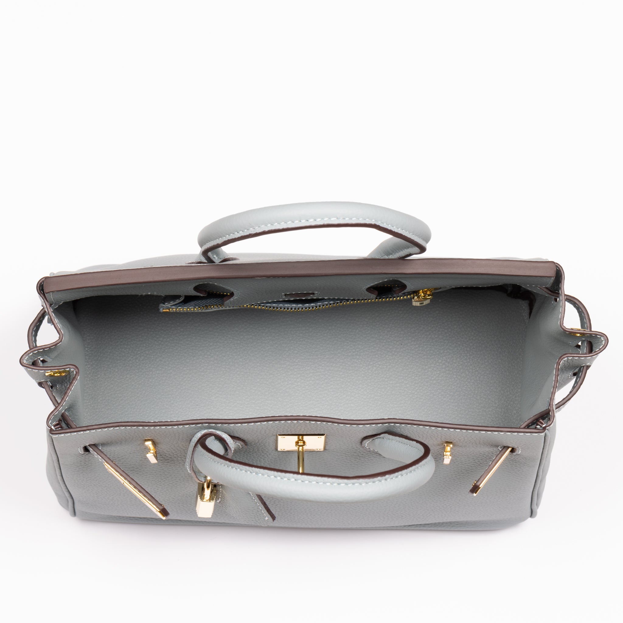 Sac à main Joelle en cuir 30 - bleu