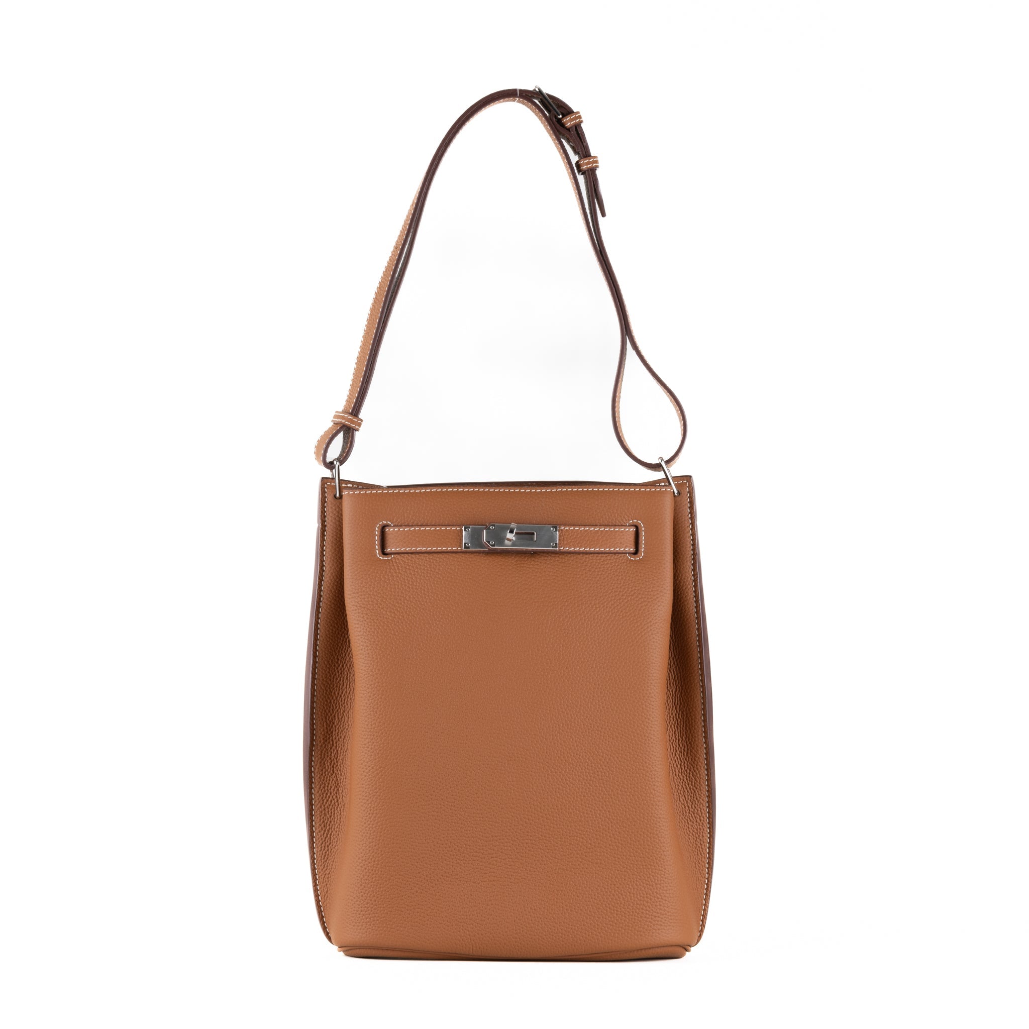 Sac à bandoulière en cuir Kortney 24 - Camel