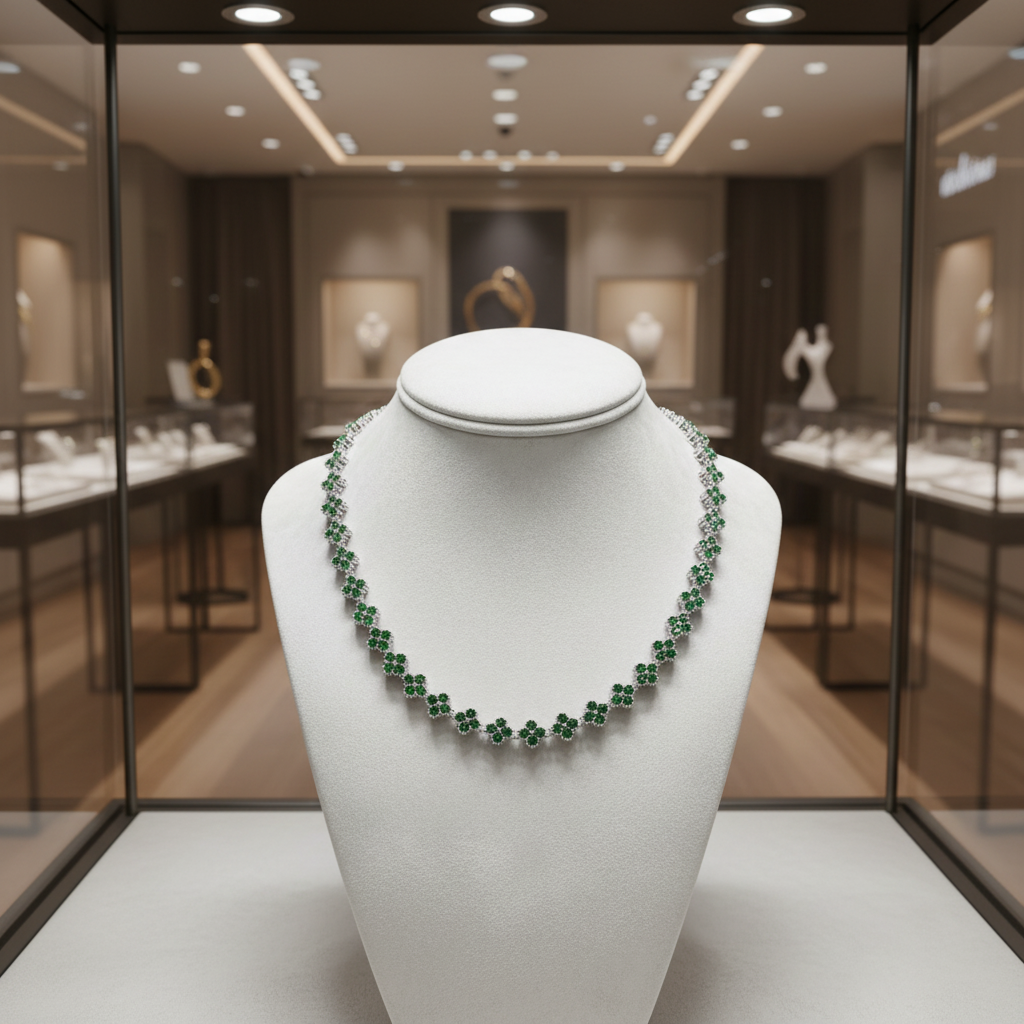 Letizia Halskette Silber