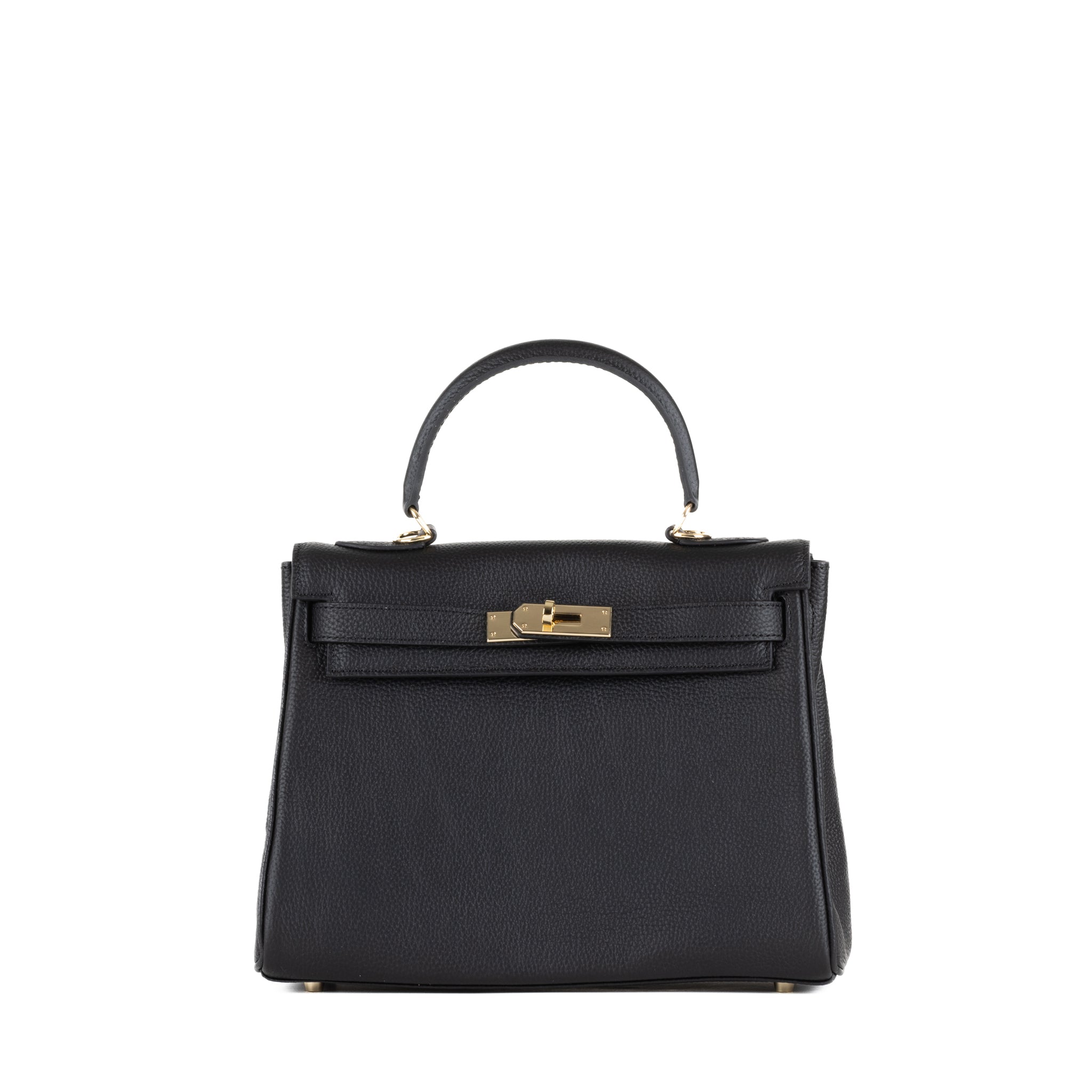 Lili Leather Handbag 28 - Black