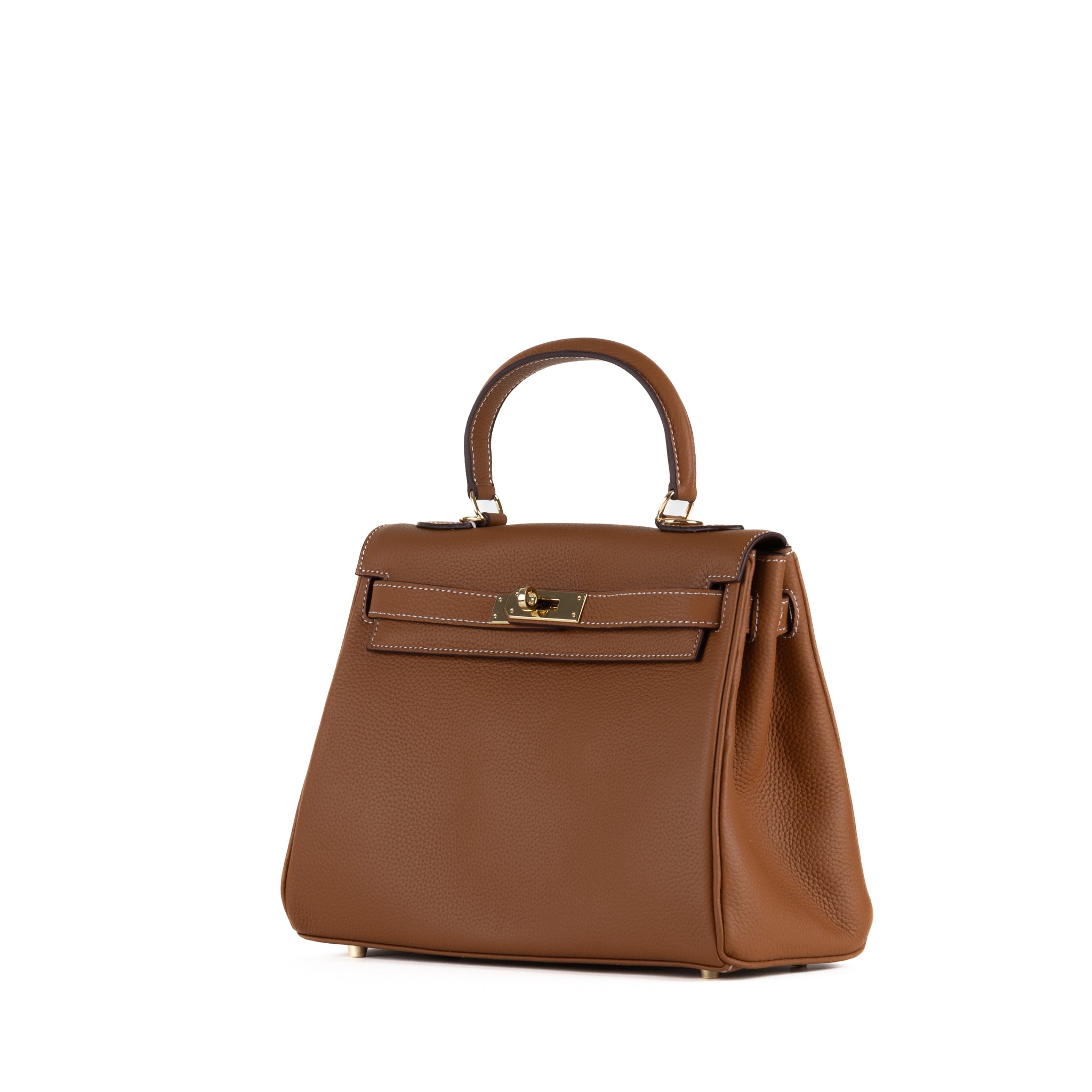 Lili Leather Handbag 28 - Brown