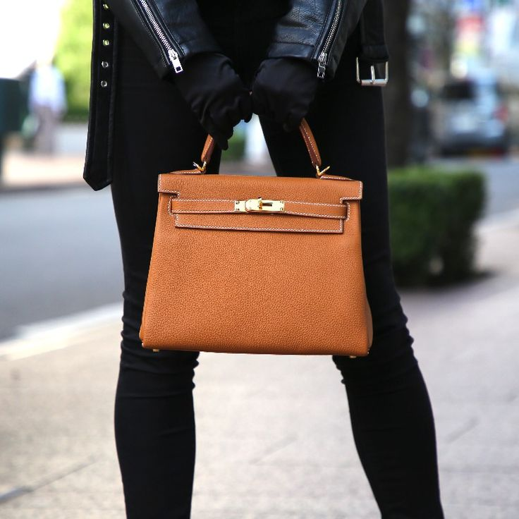 Sac à main en cuir Lili 28 - marron