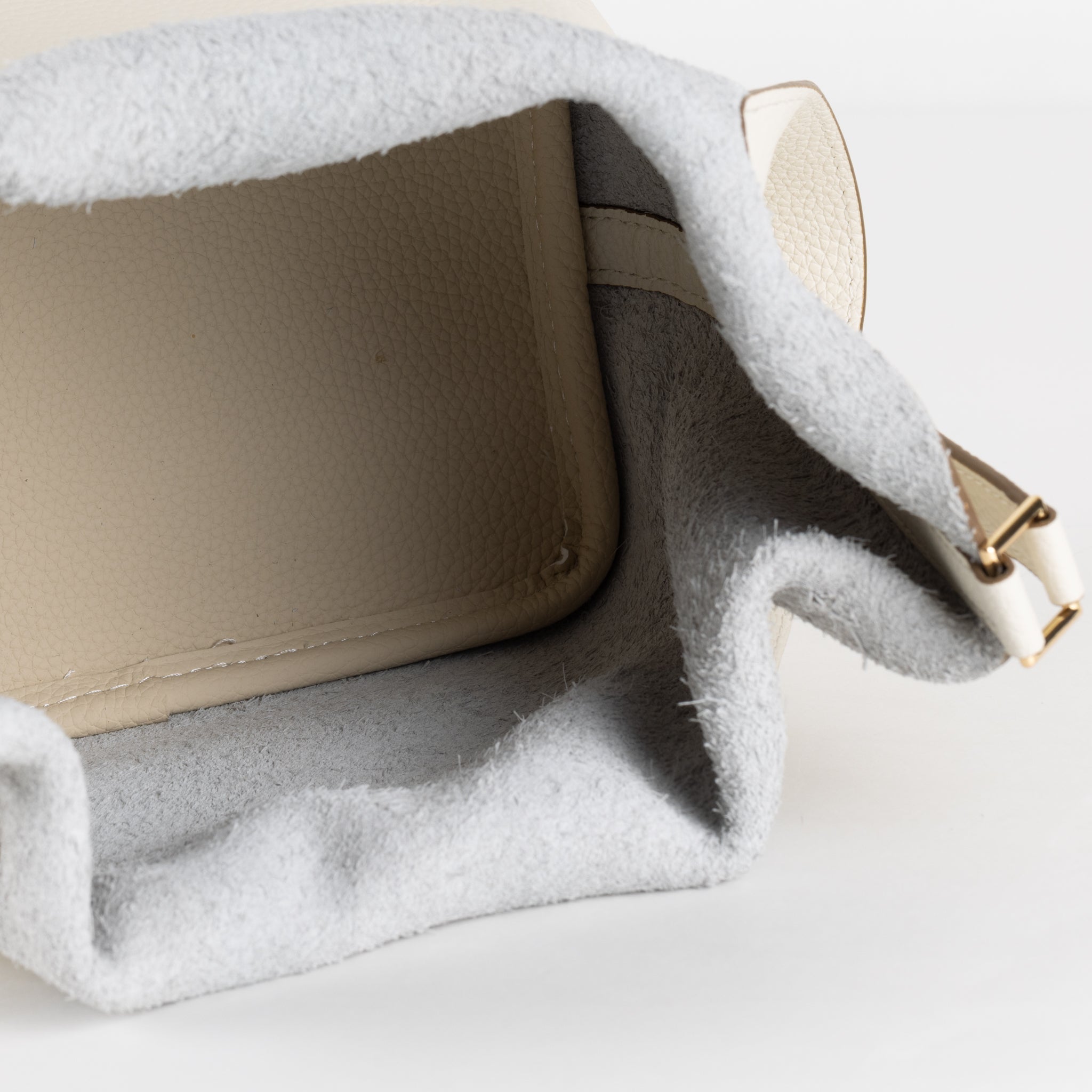 Lucie Lederhandtasche 18 - Beige