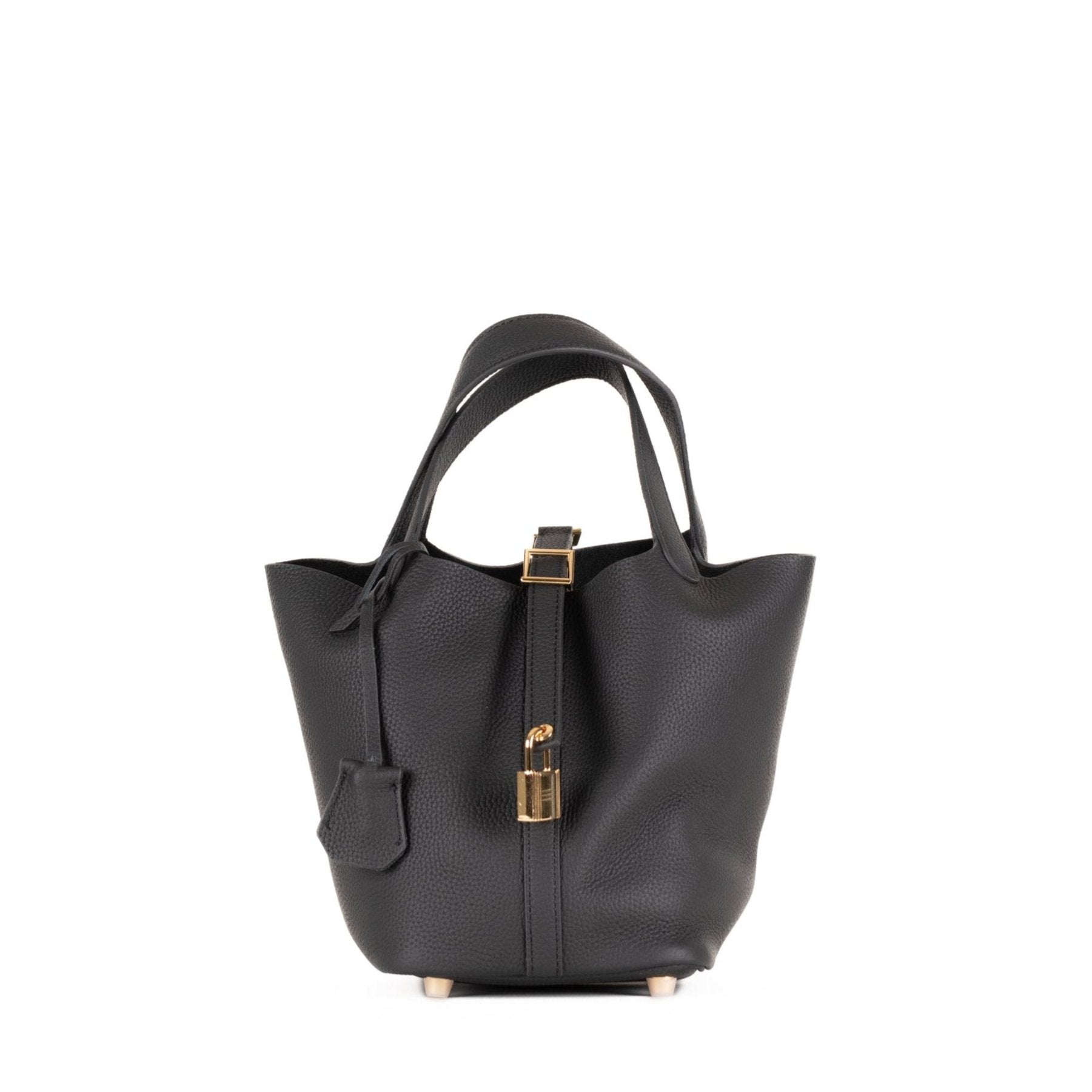 Lucie Leather Handbag 18 - Black