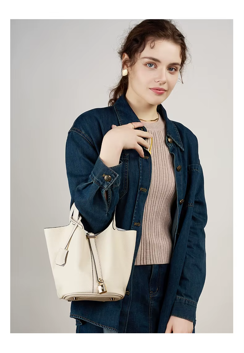 Tenby Handbag 18 - Crème