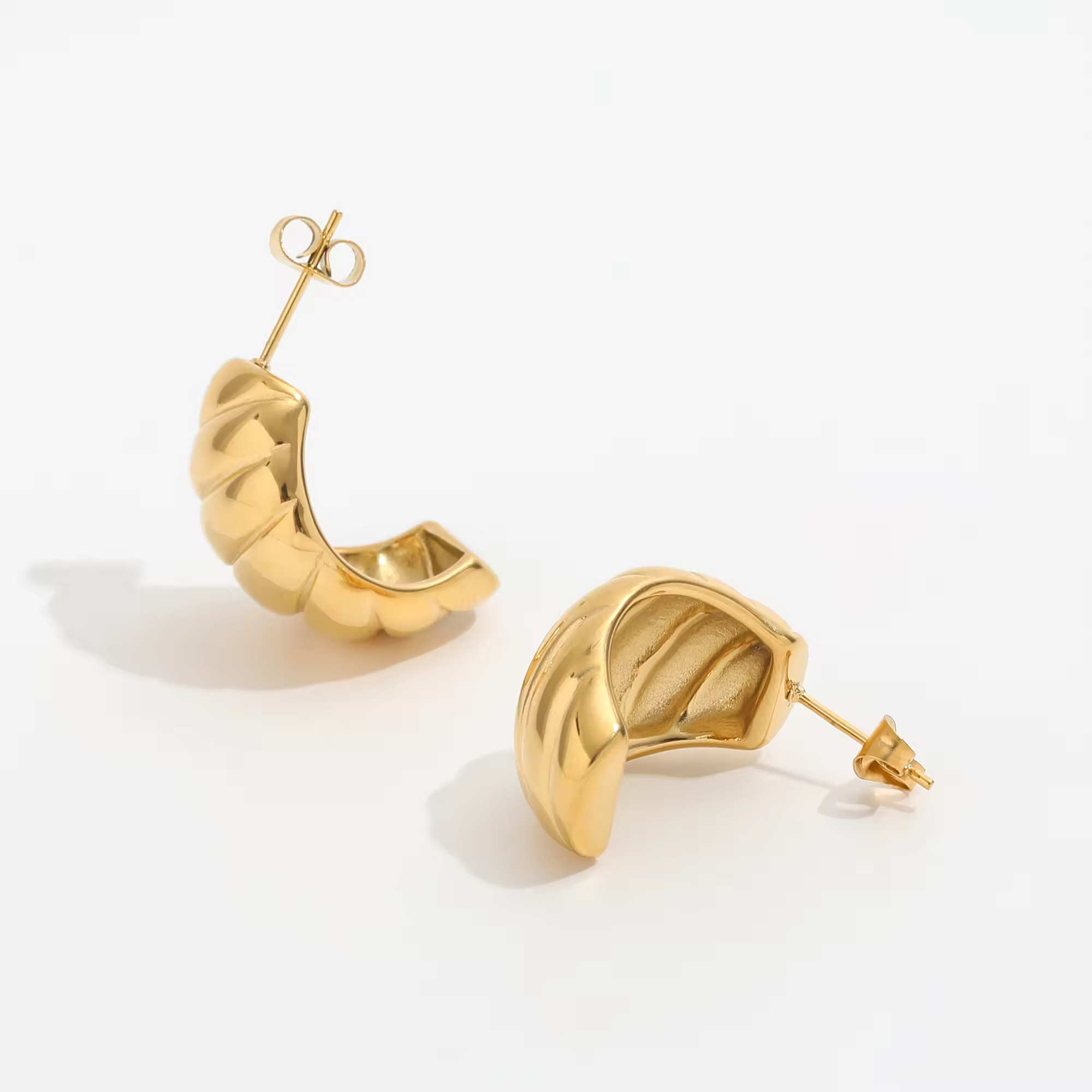 Boucles d'oreilles Croissant Maja