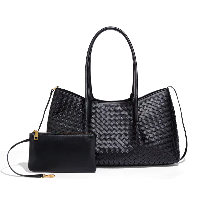 Margaret Läder Handväska 40 - Black
