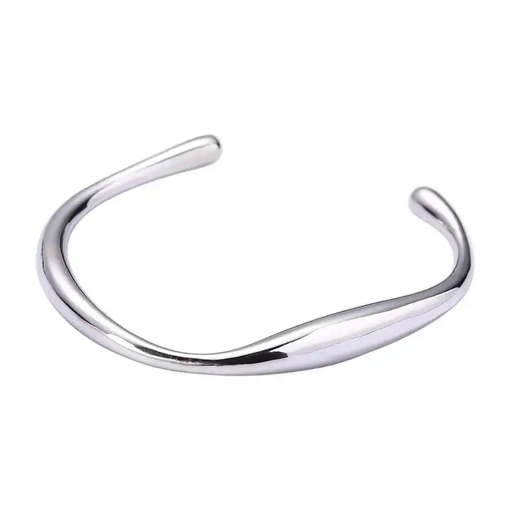 Mathilde Silver Bangle