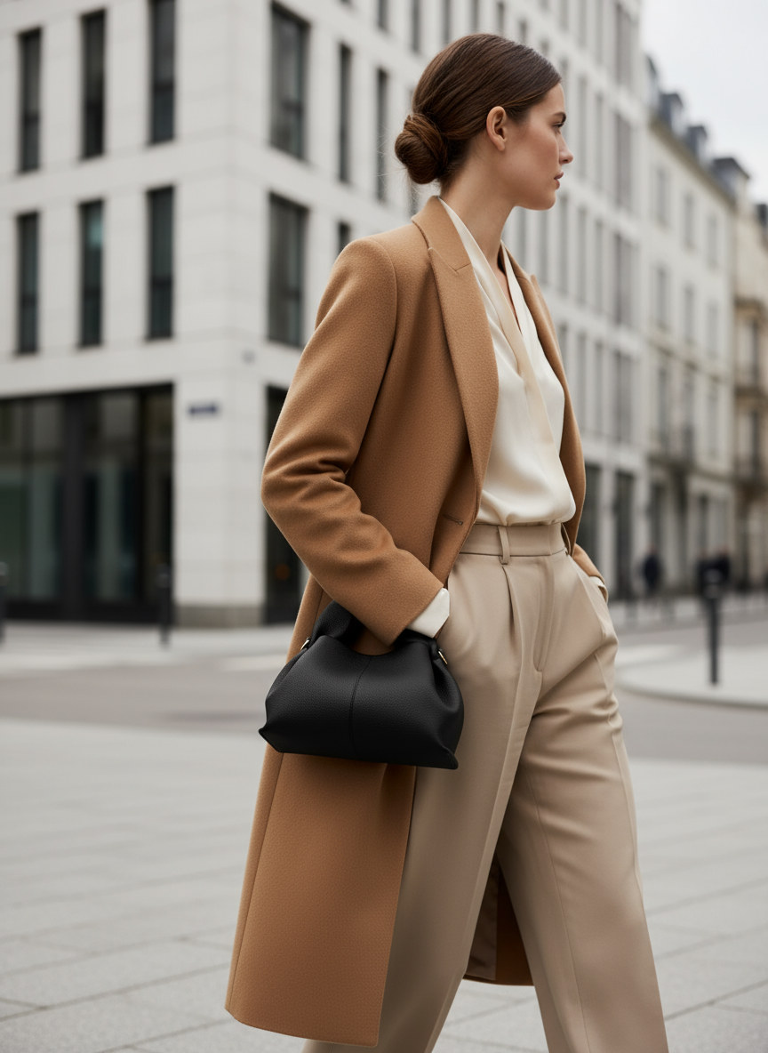 Wexford Petit Nahkainen Käsilaukku 24 - Musta