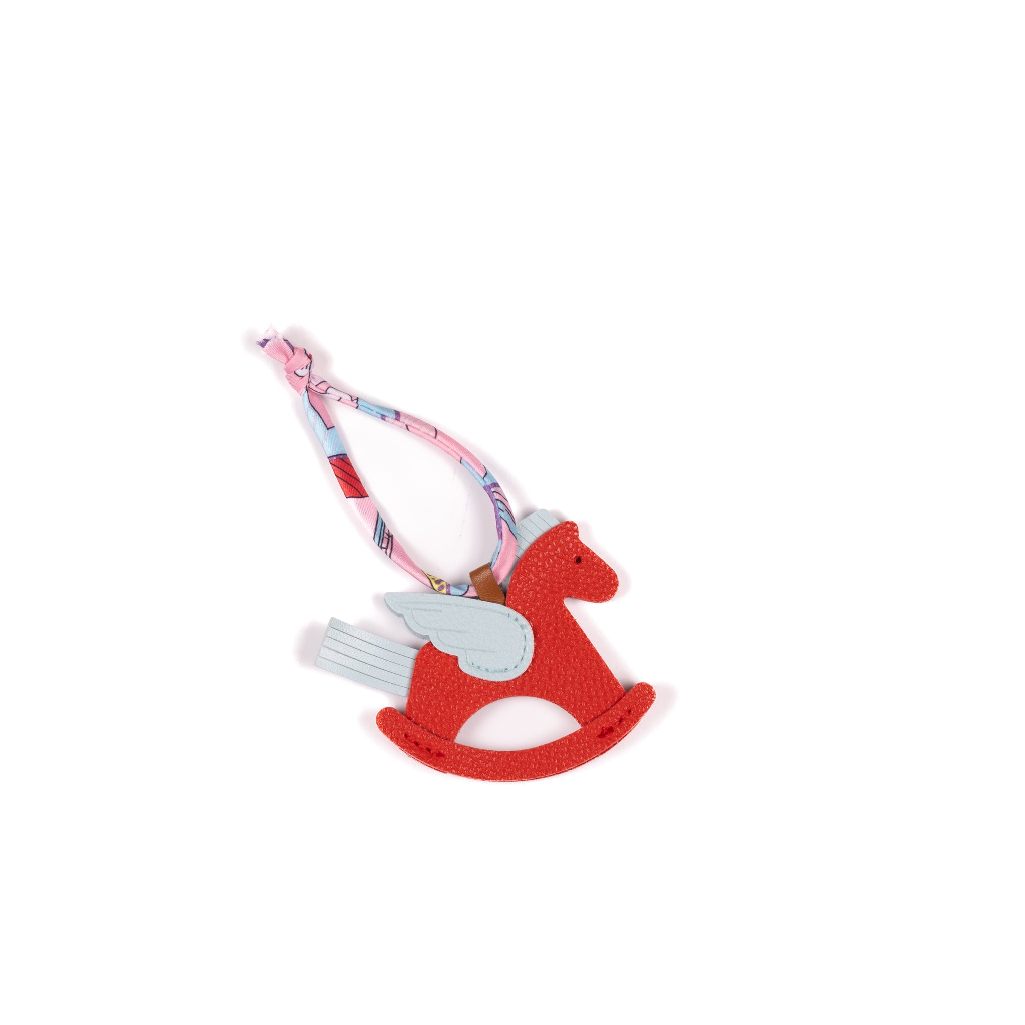Charme de rodéo avec pendentif - rouge