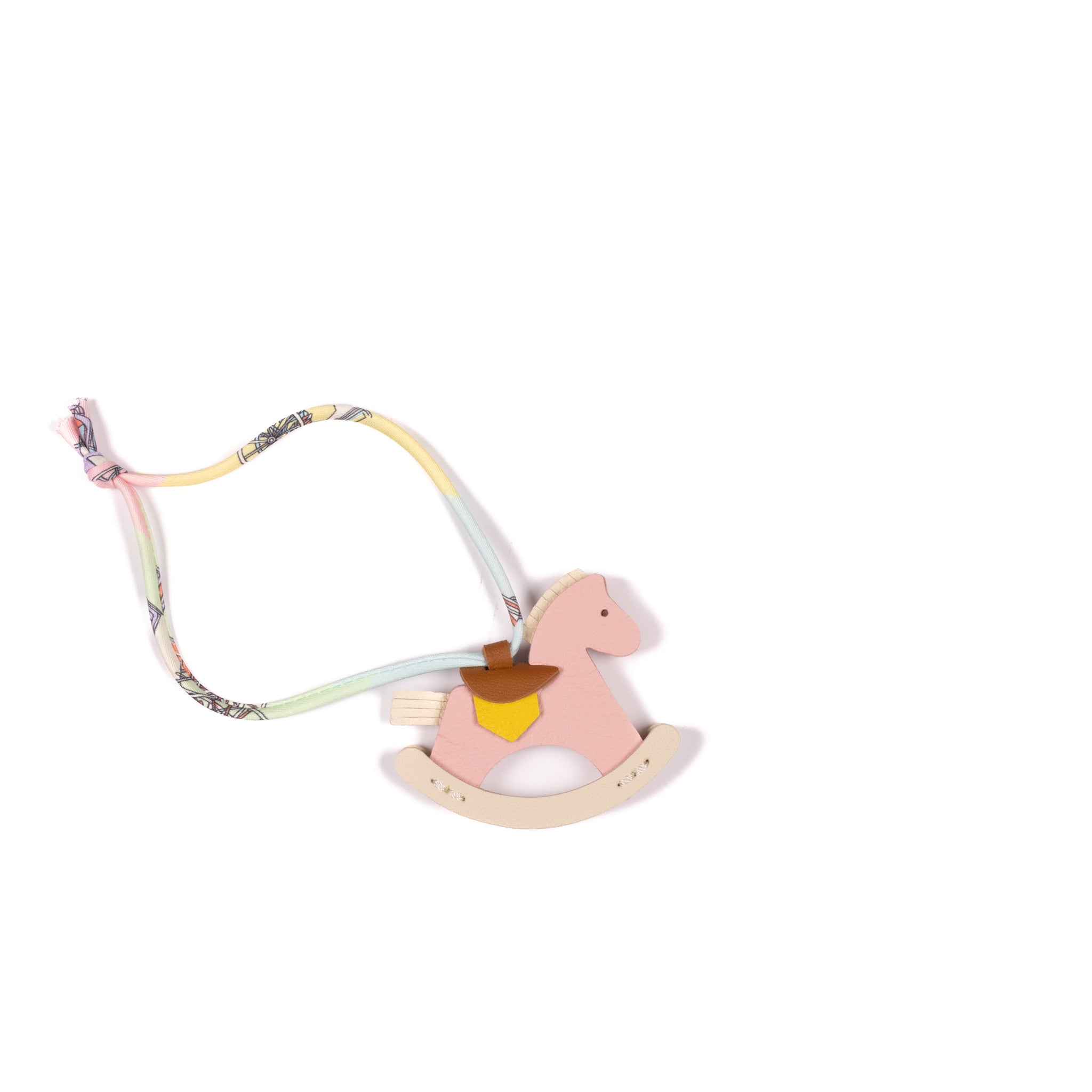 Charme de rodéo avec pendentif - rose