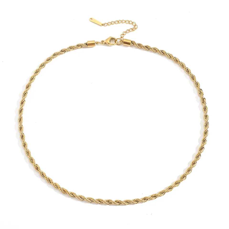 Collier de chaîne de corde