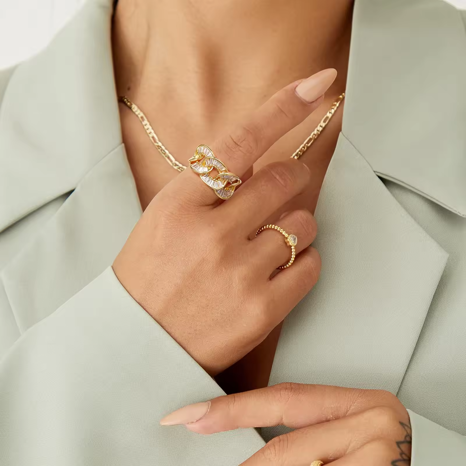 SOPHIE CHAIN RING