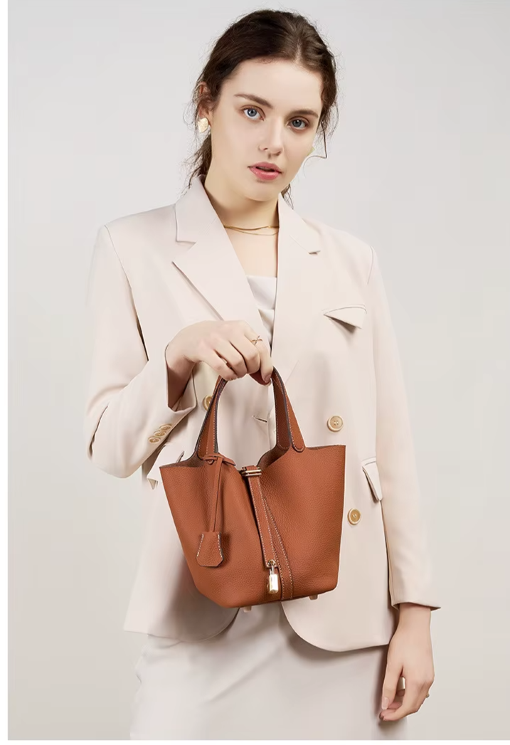 Tenby Handbag 18 - Camel