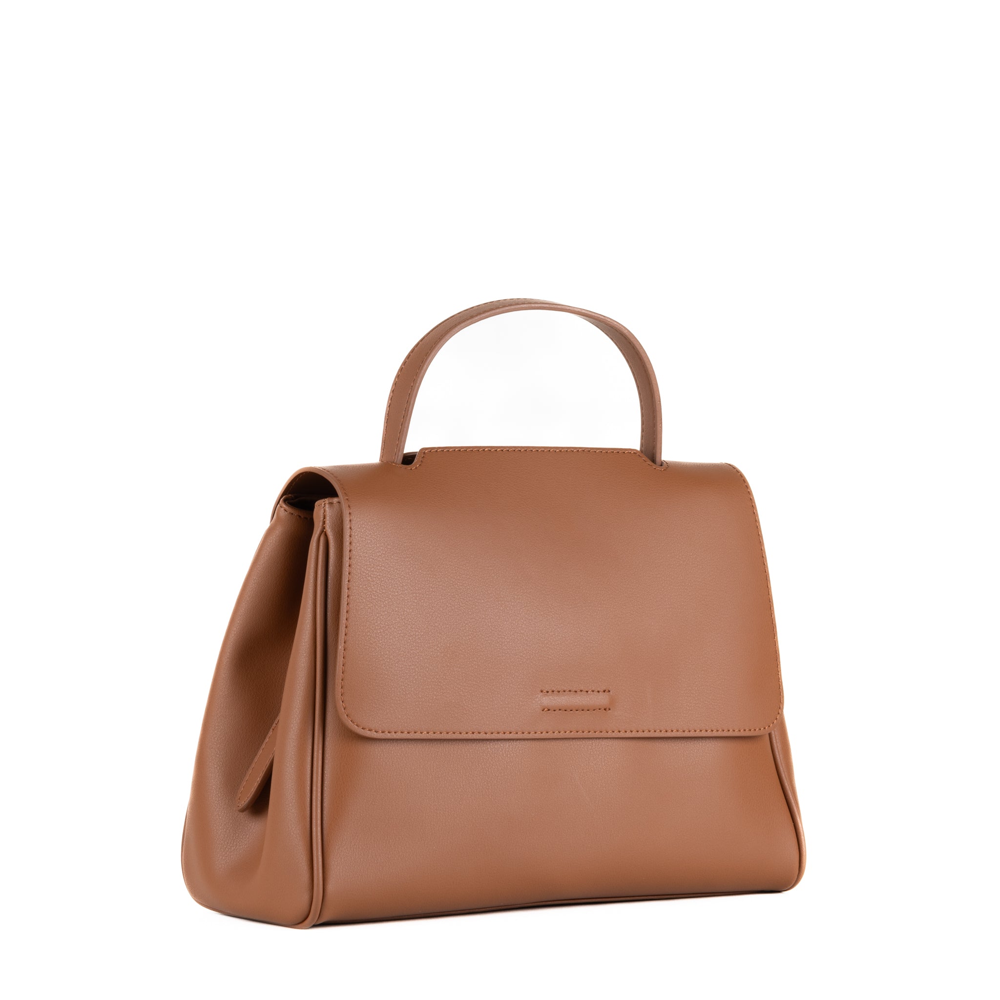 Vanessa Leather Handbag 28 - Brown