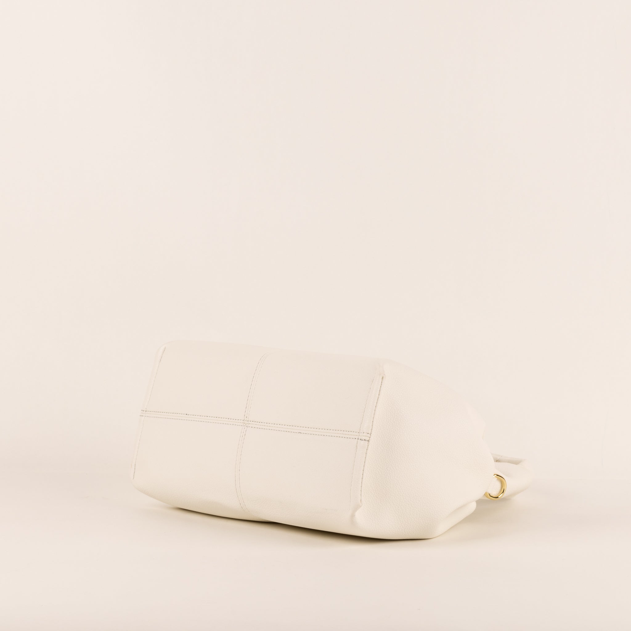 Sabine Leather Shoulder bag 20 - Crème