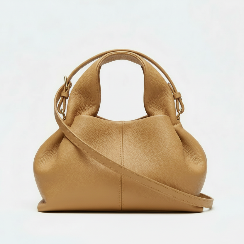 Wexford Petit Leder Handtasche 24 - Taupe