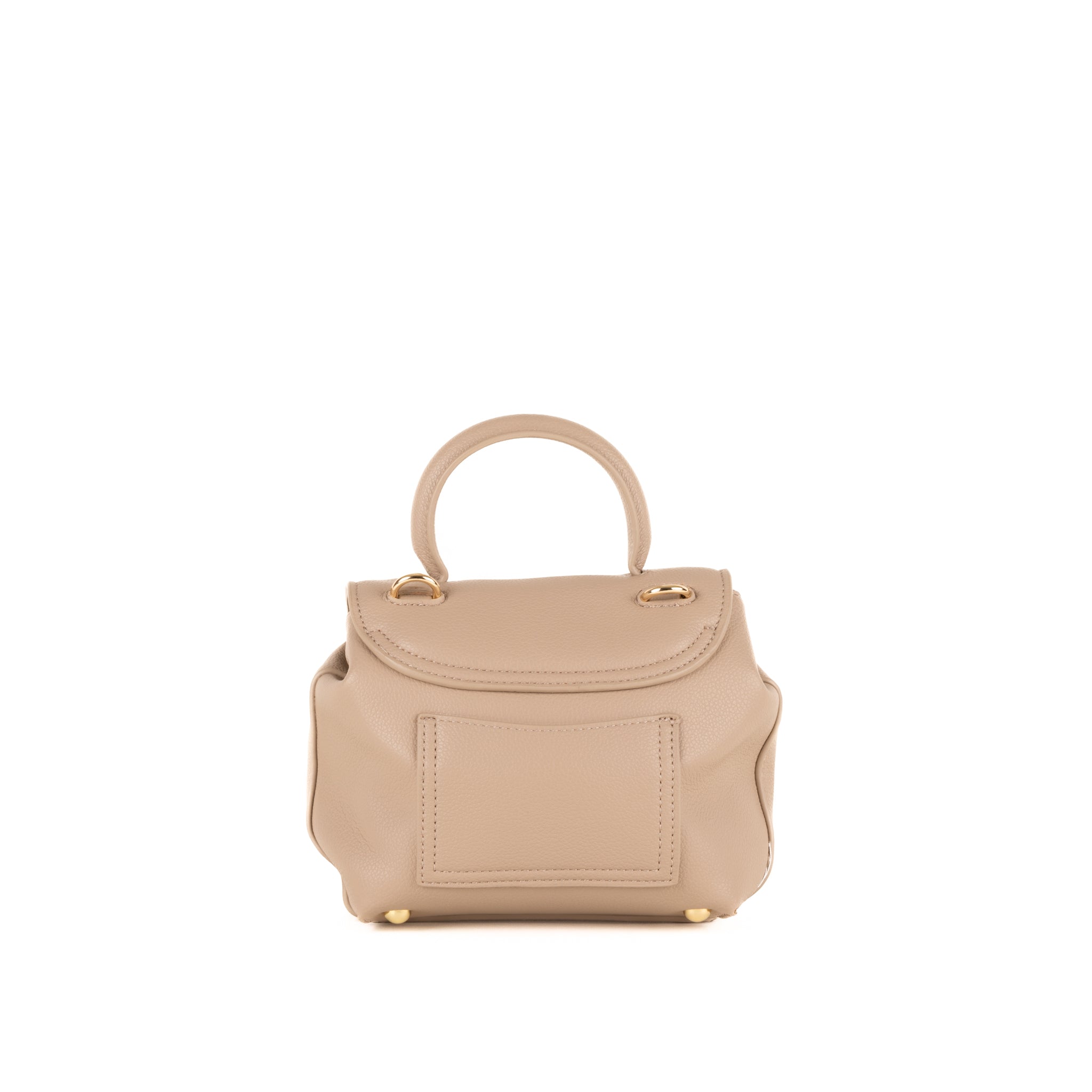 Sabine Leather Shoulder bag 20 - Crème