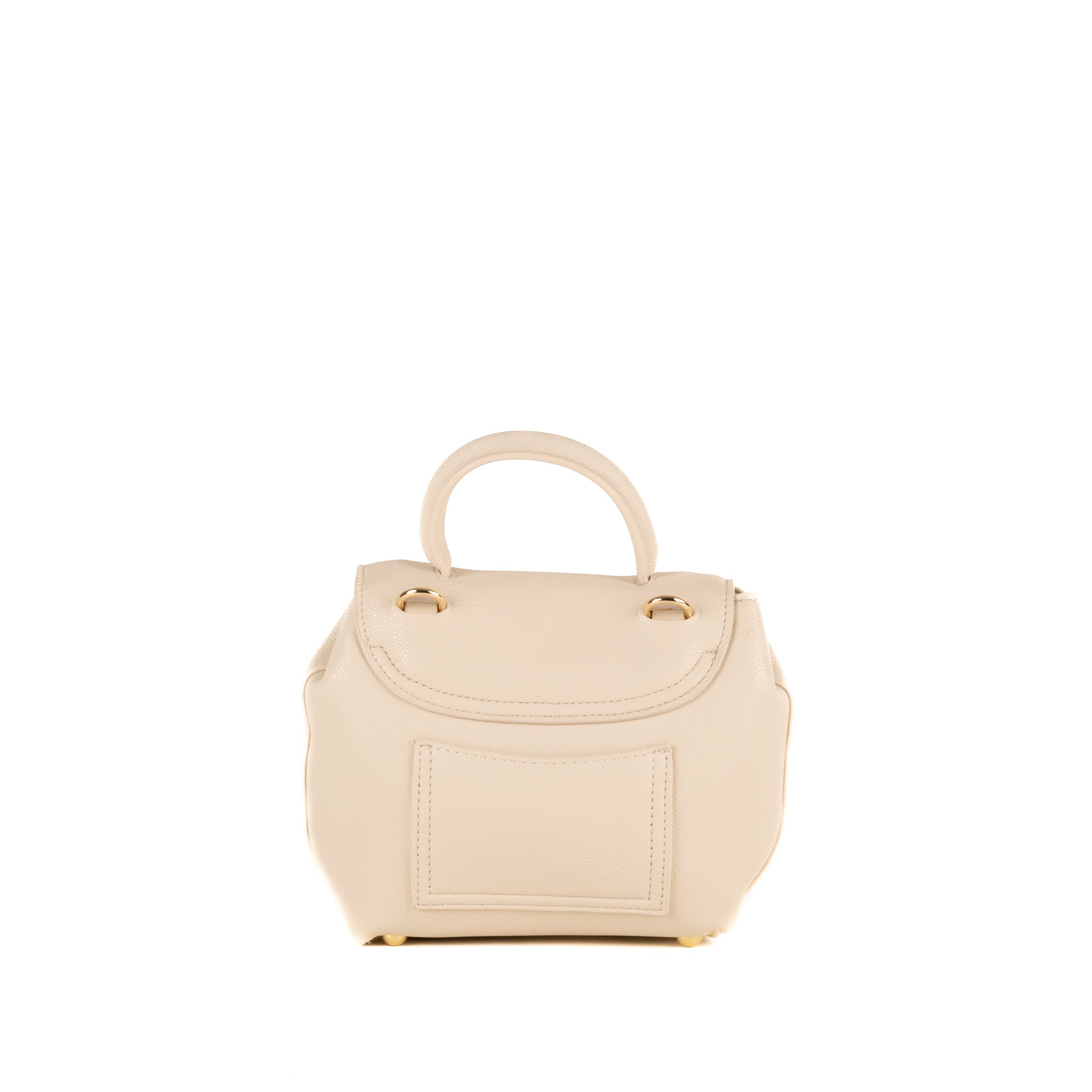 Sabine Leather Shoulder bag 20 - Crème