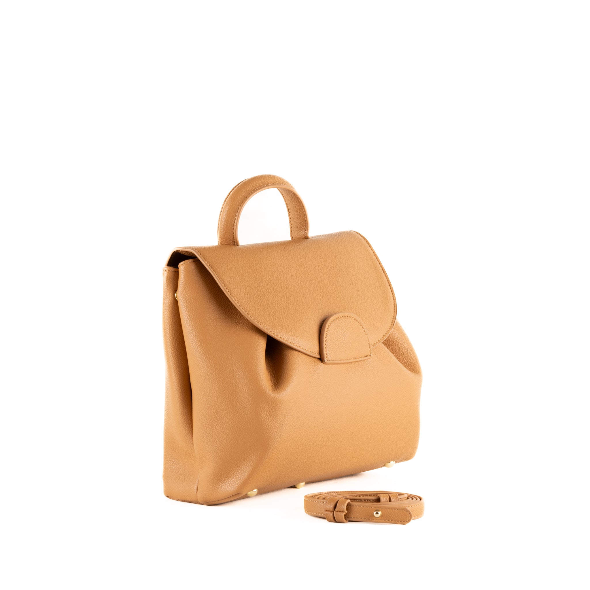 Sabine Leather Shoulder bag 20 - Crème