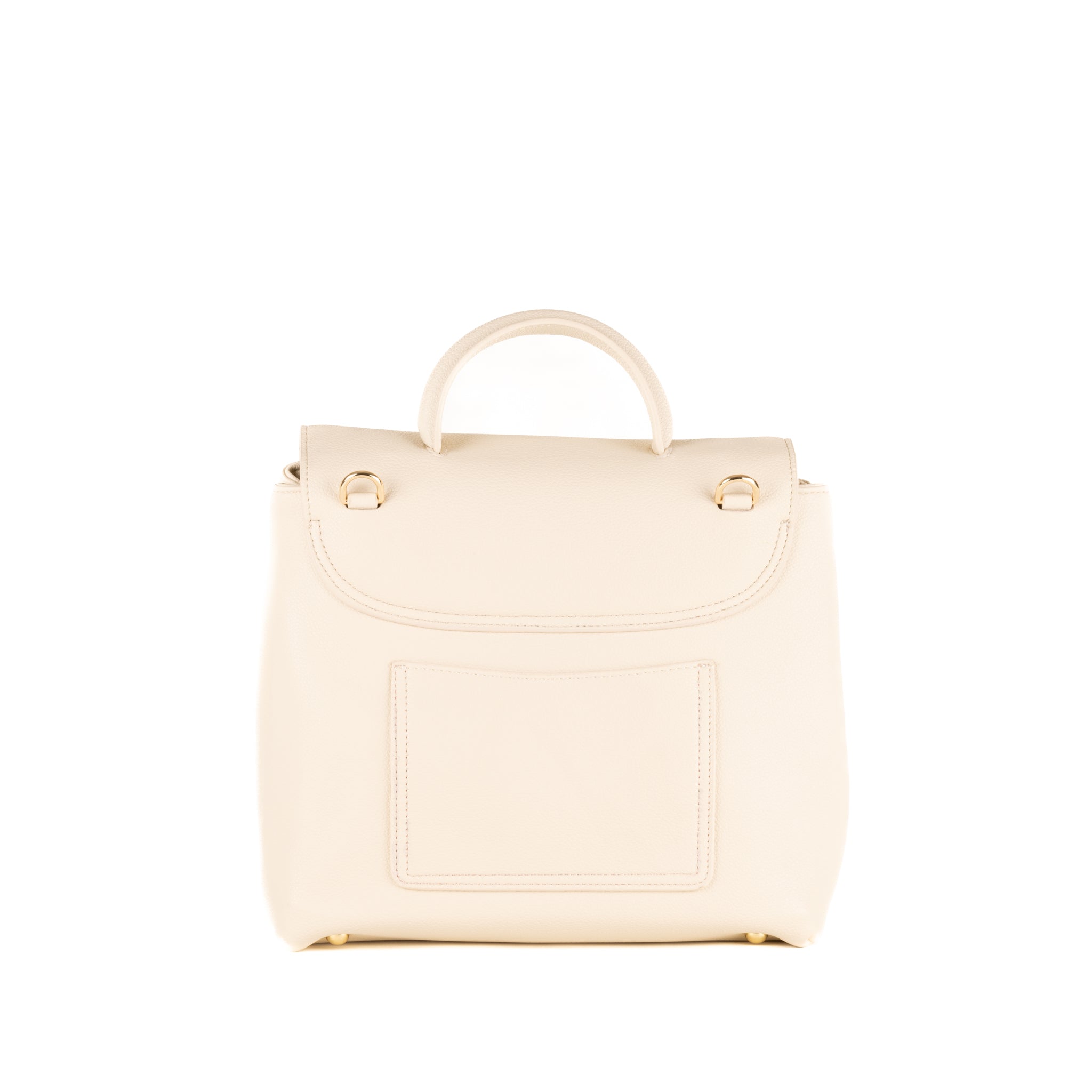 Sabine Leather Shoulder bag 20 - Crème