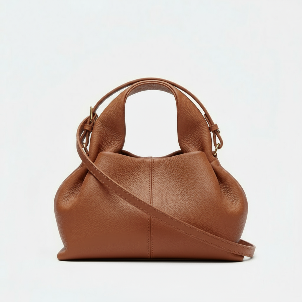 Wexford Petit  Leder Handtasche 24 - Camel
