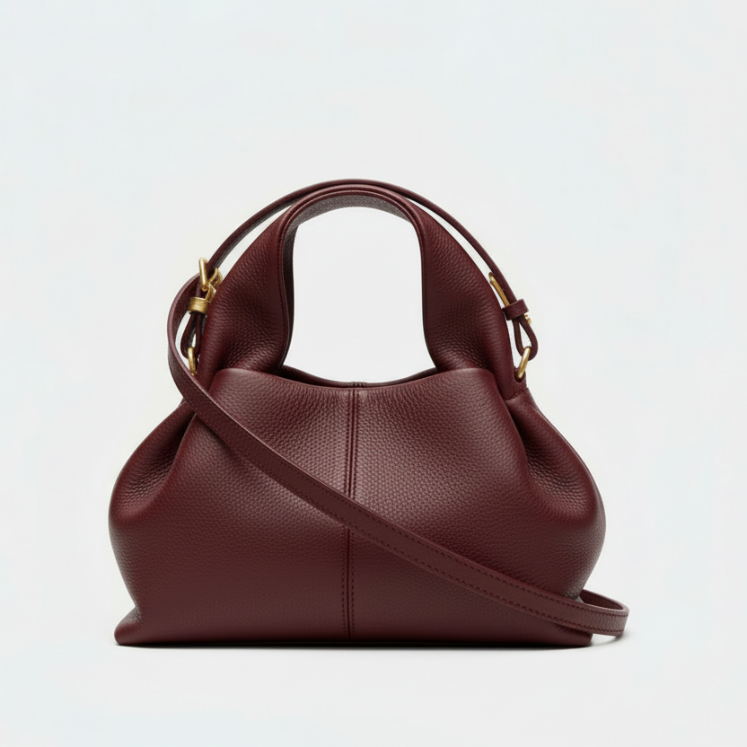 Wexford Petit Leder Handtasche 24 - Schwarz