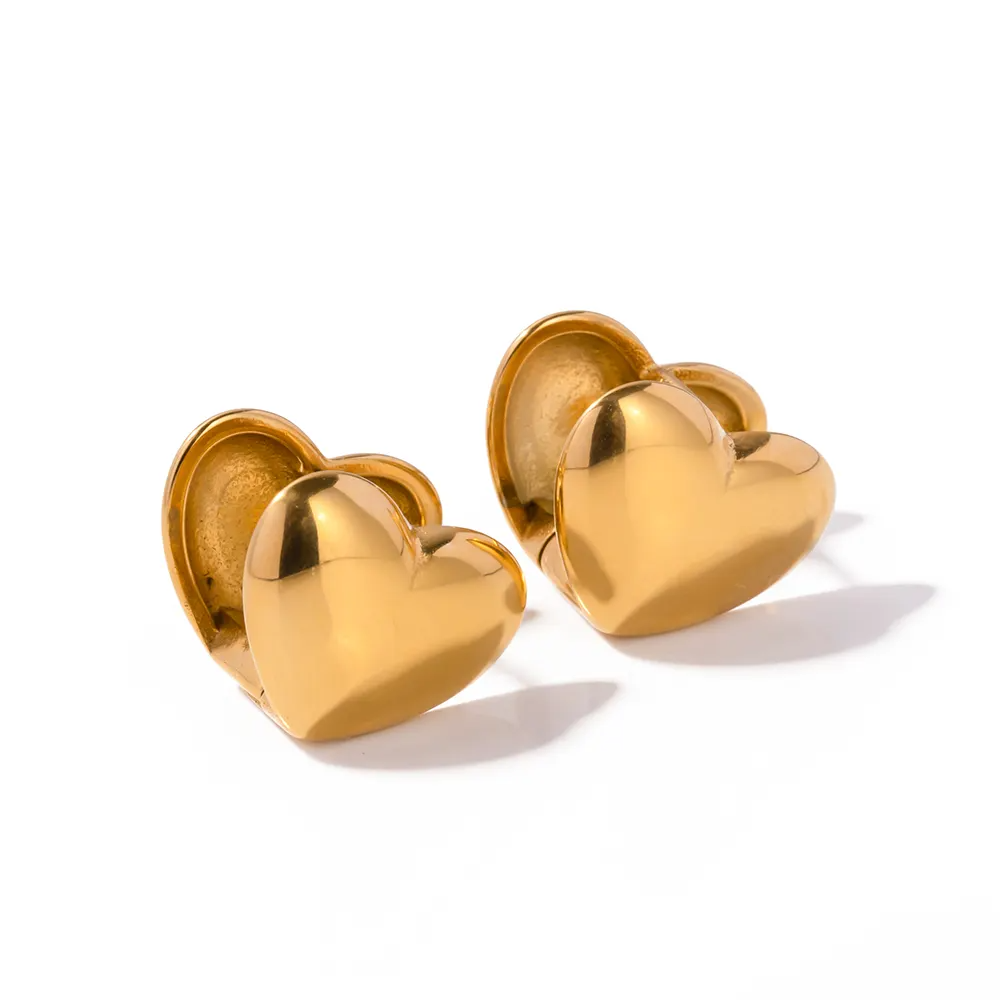 Elissa Heart Earrings