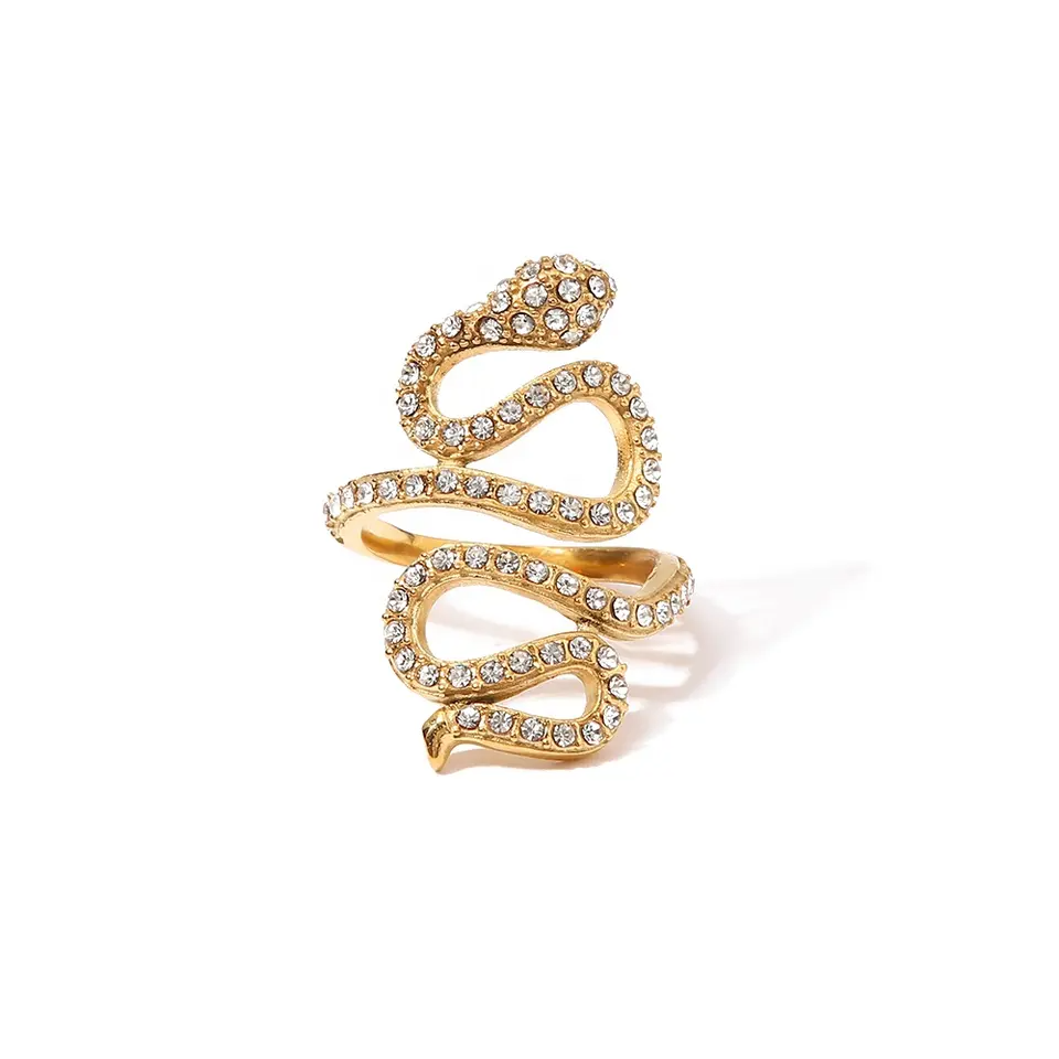 Bague Serpent Stefania