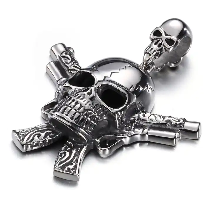 Rebel Skull Pendant